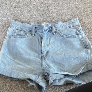 Classic Blue Denim Women's Shorts